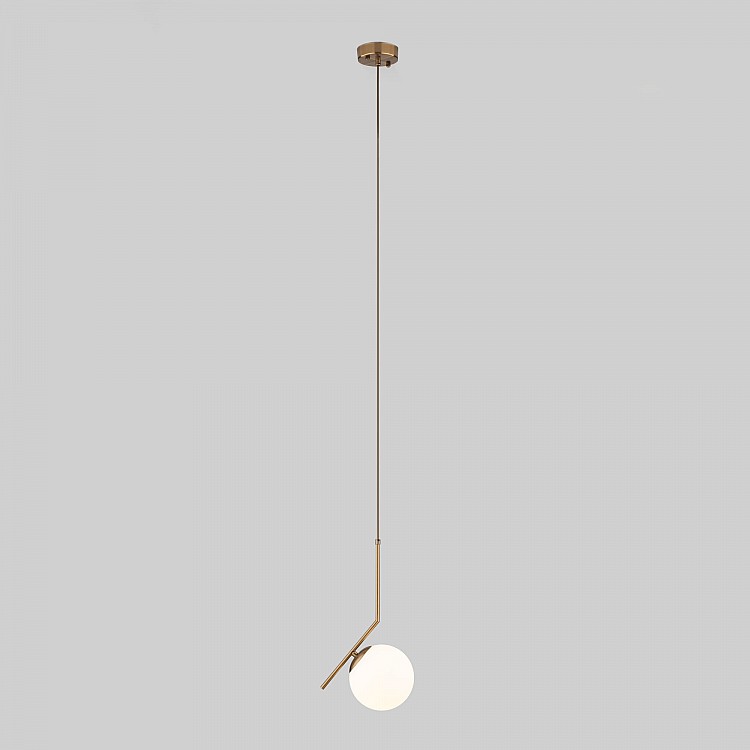 Светильник подвесной Eurosvet Frost Long 50159/1 латунь