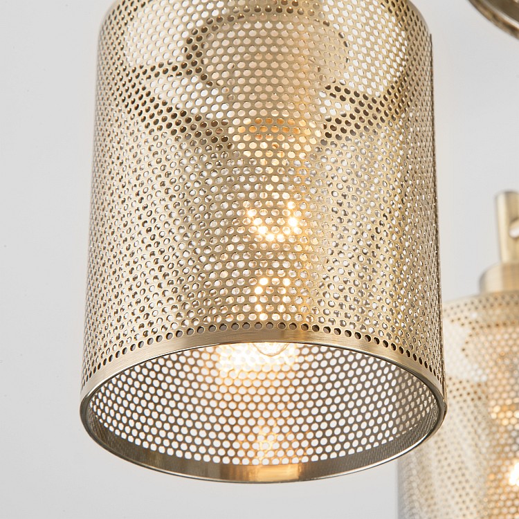 Светильник потолочный Eurosvet Tela 70109/5 античная бронза