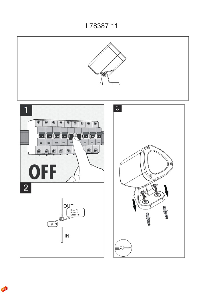 Бра L'Arte Luce Cris L78387.11