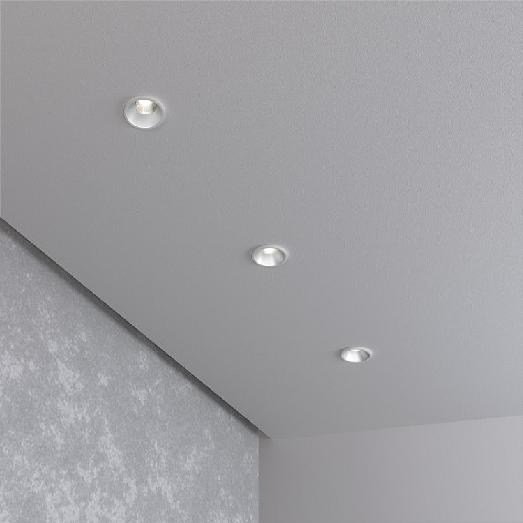 Светильник точечный Elektrostandard 15269/LED 15269/LED 15269/LED 3W 4200K белый/сатин никель