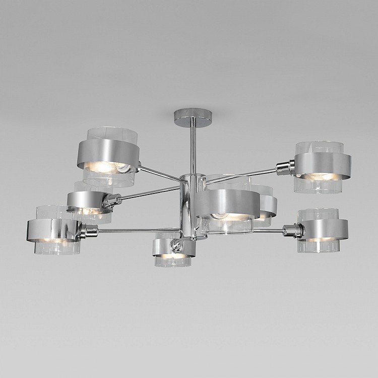 Светильник потолочный Eurosvet Arcada 70127/8 хром