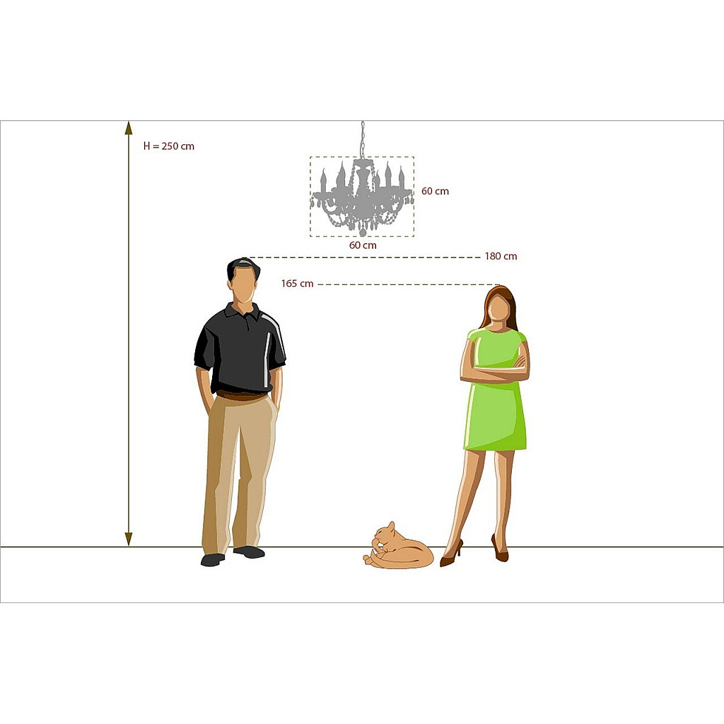 Люстра подвесная MW-Light Каролина 367012606