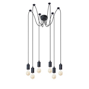Подвесная люстра Arte Lamp BENDER A4322SP-6BK