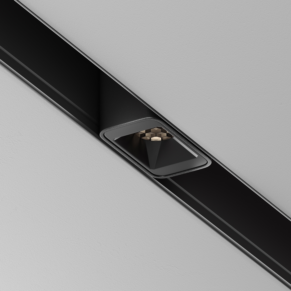 Светильник трековый магнитный Maytoni Points S TR100-2-2W4K-S-B