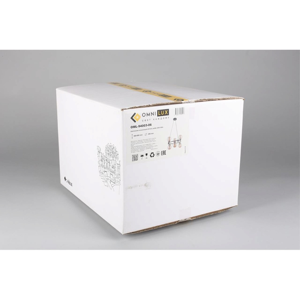 Люстра подвесная Omnilux Sorrento OML-94003-06