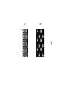 Бра Festo Chrome FL1052-2W
