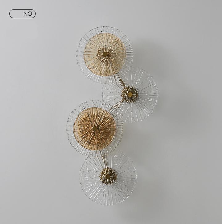 Светильник настенный Delight Collection 8848 OM2033-4 gold