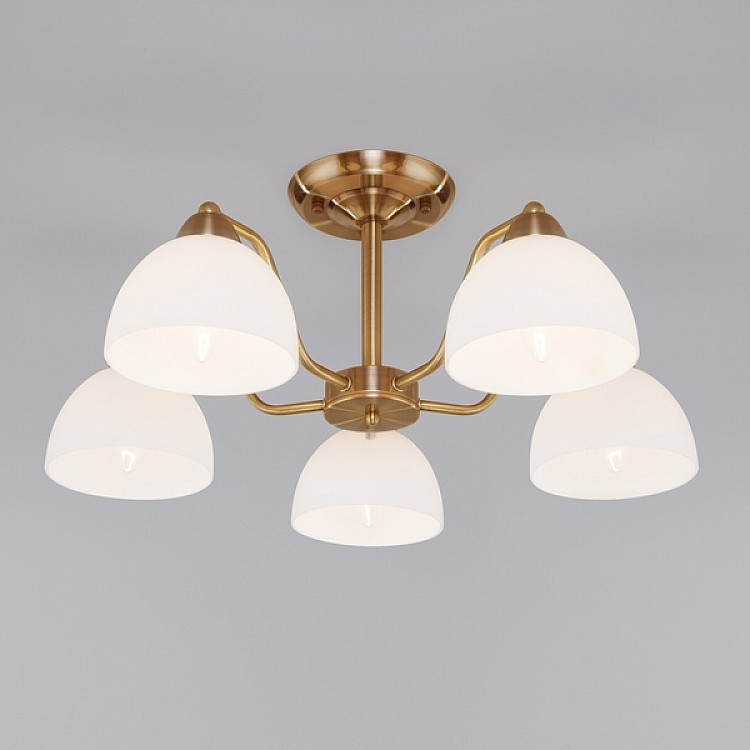 Светильник потолочный Eurosvet Carissa 30172/5 античная бронза