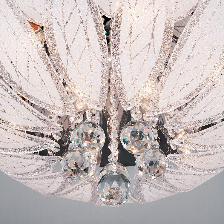 Светильник потолочный Eurosvet Daisy 80013/8 хром/белый