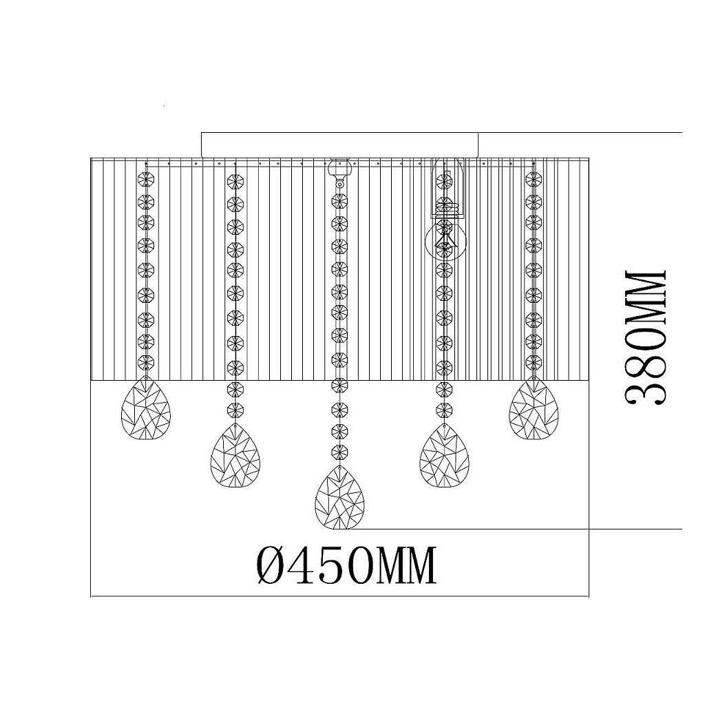 Люстра потолочная MW-Light Жаклин 465016906