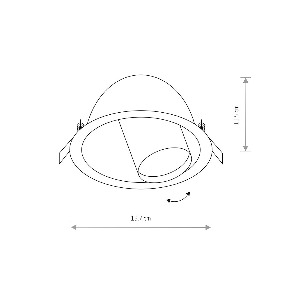 Светильник встраиваемый Nowodvorski Dot 9378