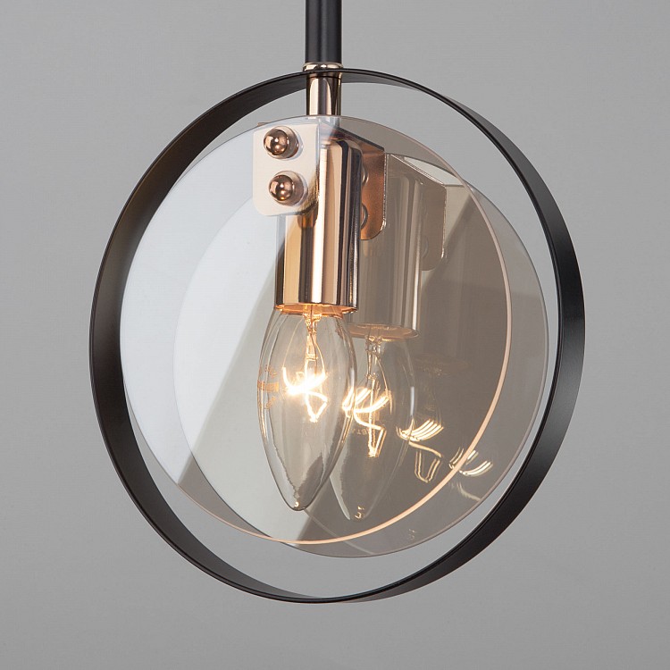 Светильник подвесной Eurosvet Gallo 50121/1 черный