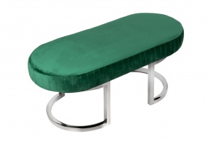 Банкетка ArtHomeDecor Miami ID-389 CR Green