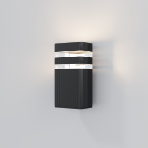 Уличный настенный светильник Outdoor O578WL-01B