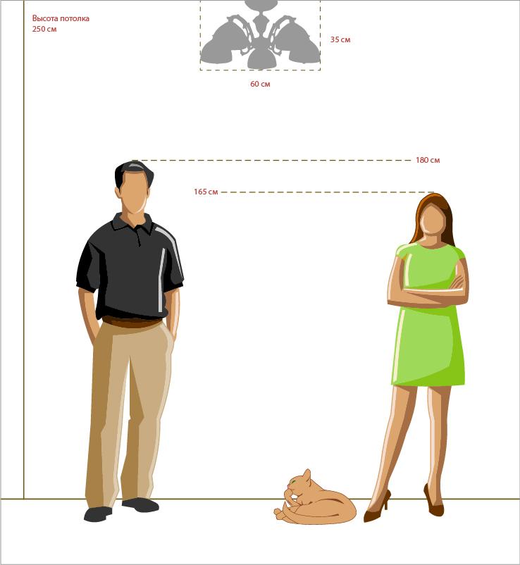 Люстра потолочная MW-Light Ариадна 450010905