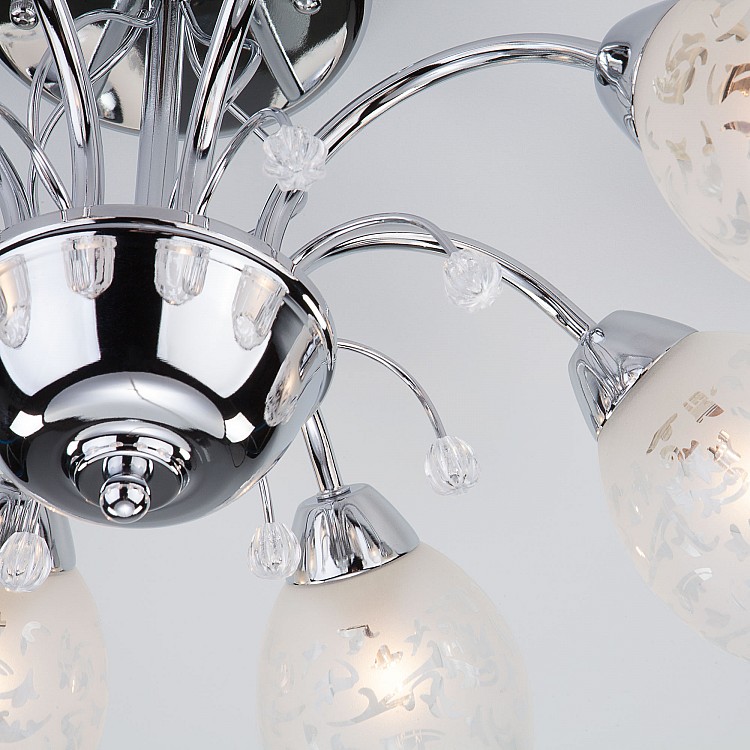 Светильник потолочный Eurosvet Gabriella 30026/8 хром