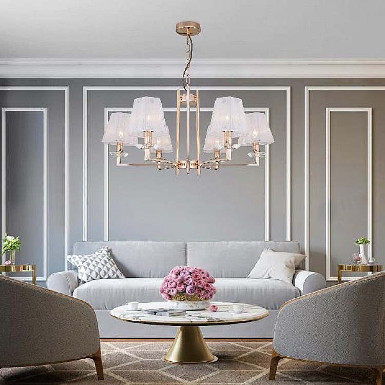 Светильник подвесной Eurosvet Alegria 60114/6 золото