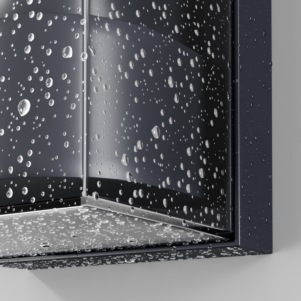 Уличный настенный светильник Outdoor O450WL-01GF