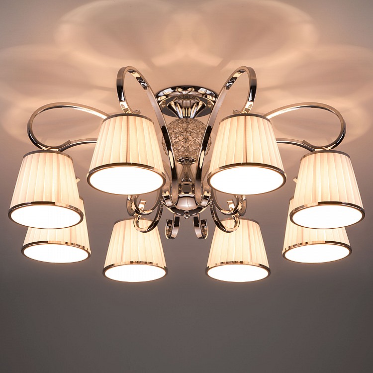 Светильник потолочный Eurosvet Tessa 60088/8 хром