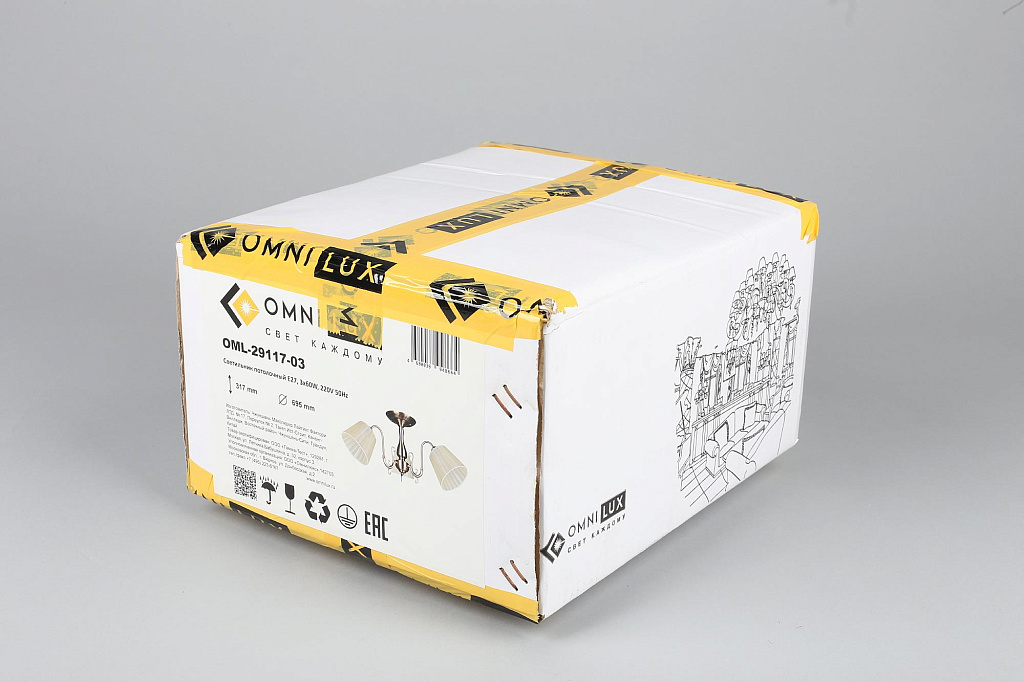 Люстра потолочная Omnilux Leonessa OML-29117-03