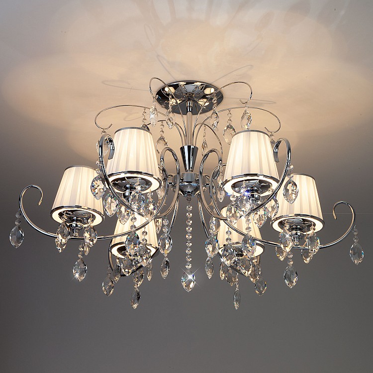 Светильник потолочный Eurosvet Rosalva 10021/6 хром