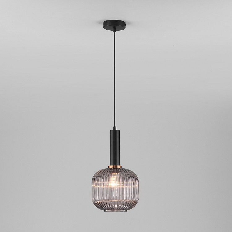 Светильник подвесной Eurosvet Bravo 50182/1 дымчатый