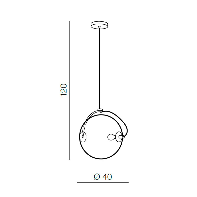 Люстра подвесная Azzardo Rufus AZ3173