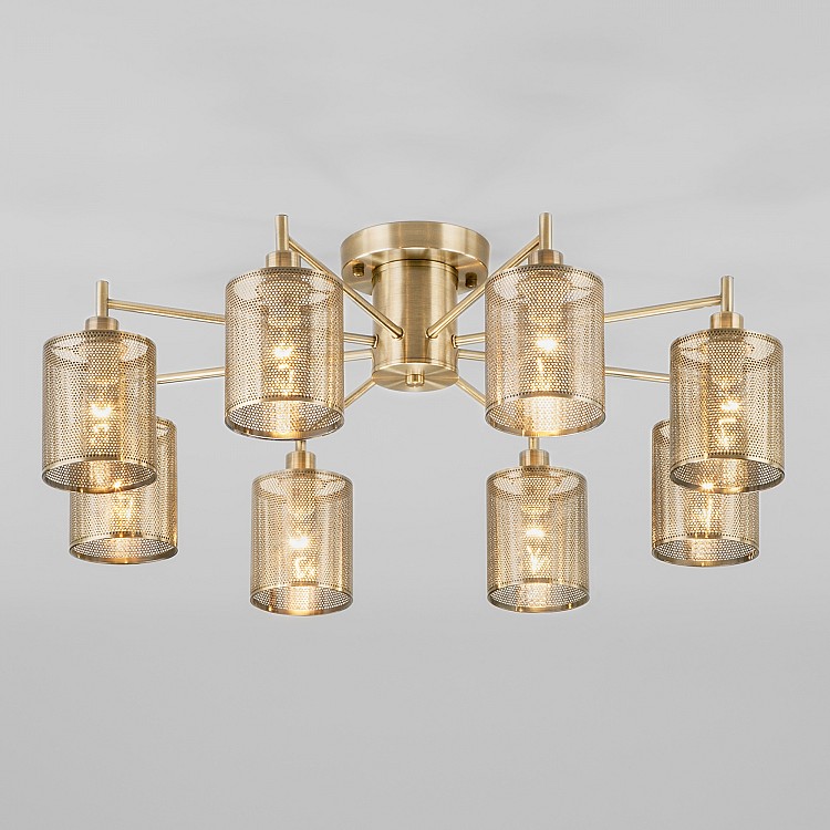 Светильник потолочный Eurosvet Tela 70109/8 античная бронза