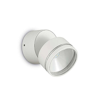 Светильник уличный настенный Ideal Lux OMEGA AP ROUND BIANCO 4000K 285481