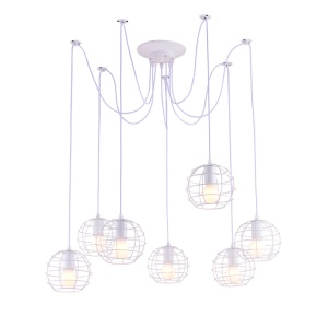 Подвесная люстра Arte Lamp SPIDER A1110SP-7WH