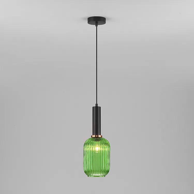 Светильник подвесной Eurosvet Bravo 50181/1 зеленый