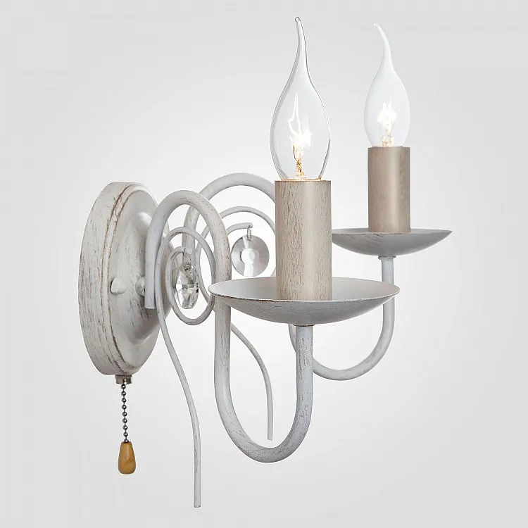 Бра Eurosvet Tomas 60018/2 белый с золотом