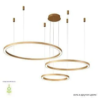 Люстра Crystal Lux FORTUNA SP158W LED D400+600+800 GOLD