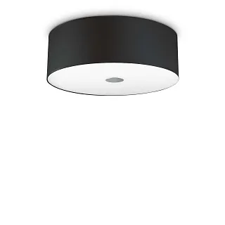 Светильник потолочный Ideal Lux Woody PL5 Nero 122212