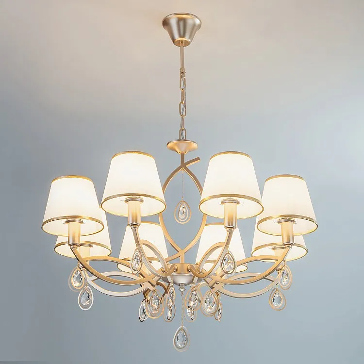 Светильник подвесной Eurosvet Salita 60091/8 перламутровое золото