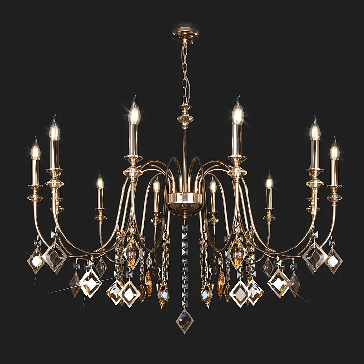 Светильник подвесной Eurosvet Telao 10120/12 золото