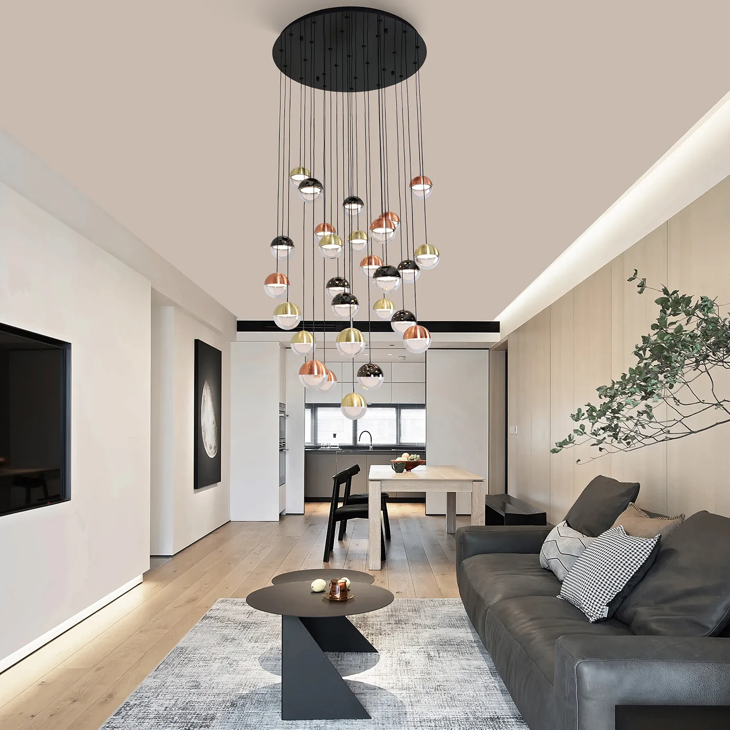 Люстра потолочная Favourite LUNA 4371-27P