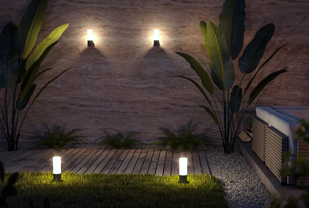 Светильник ландшафтный Maytoni Willis O418FL-01GR