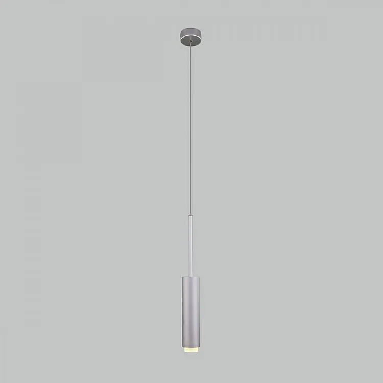 Светильник подвесной Eurosvet Dante 50203/1 LED матовое серебро