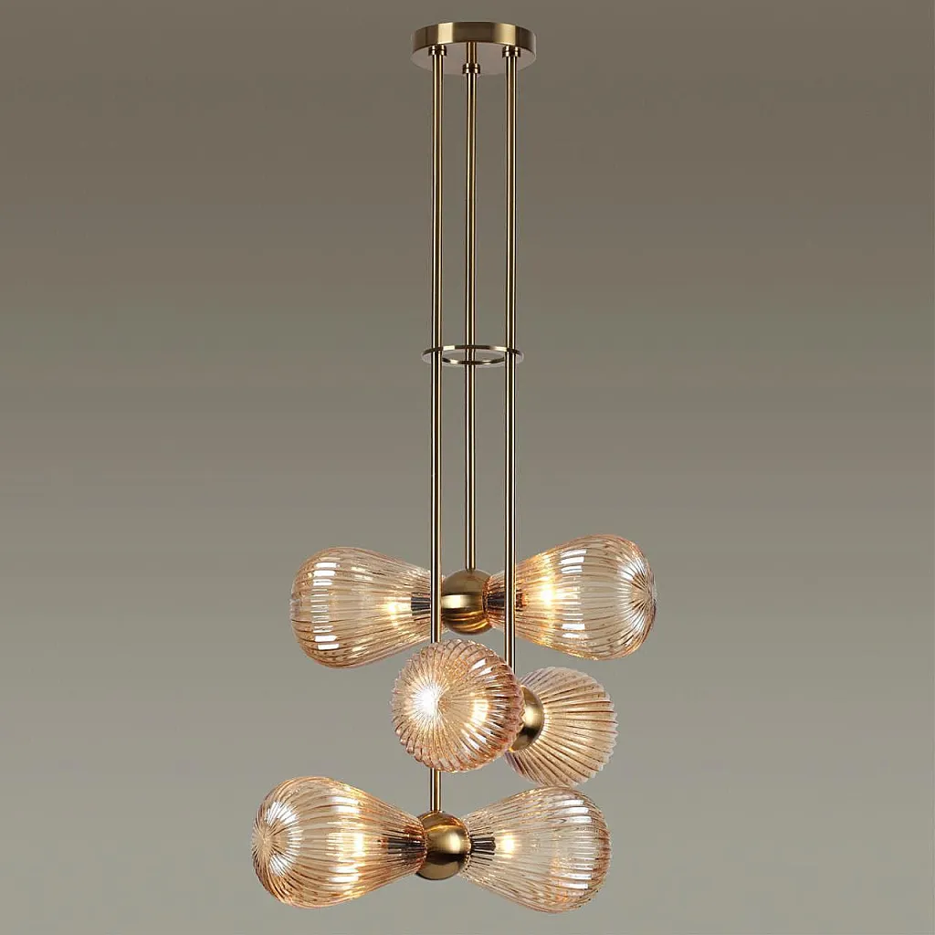 Люстра на штанге Odeon Light Elica 5402/6