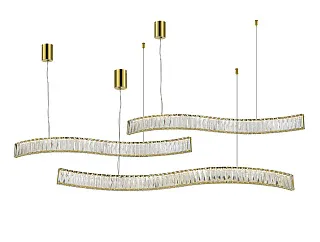 Горизонтальная композиция 8240 из трех одиночных волн золото №69 Newport 8240 Горизонтальная композиция 8240 из трех одиночных волн золото №69