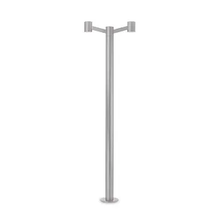 Фонарь уличный садово-парковый Ideal Lux CLIO MPT2 GRIGIO 249513