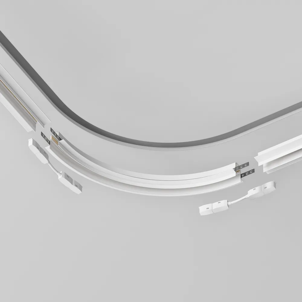 Комплектующие для встраиваемой магнитной трековой системы Maytoni Accessories For Tracks Exility TRA044-angle-W