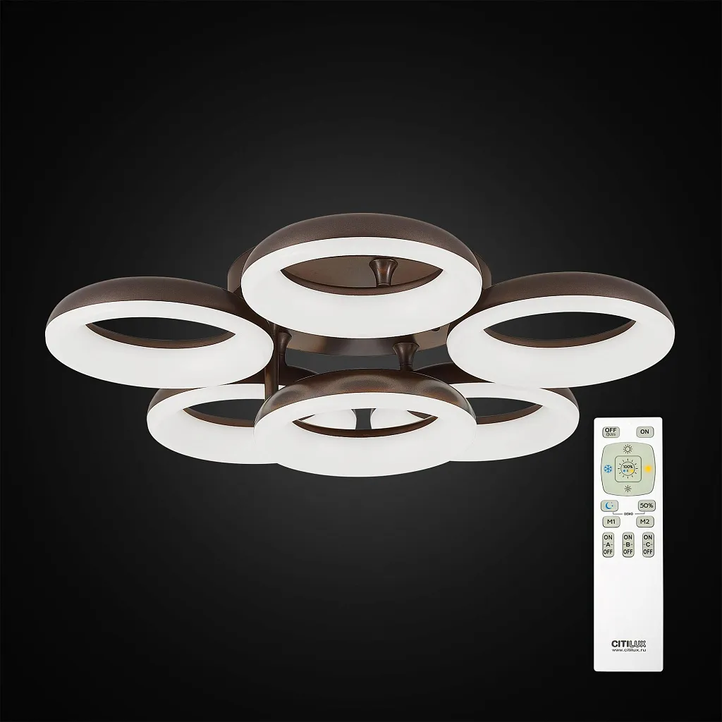 Люстра потолочная Citilux Паркер CL225165R