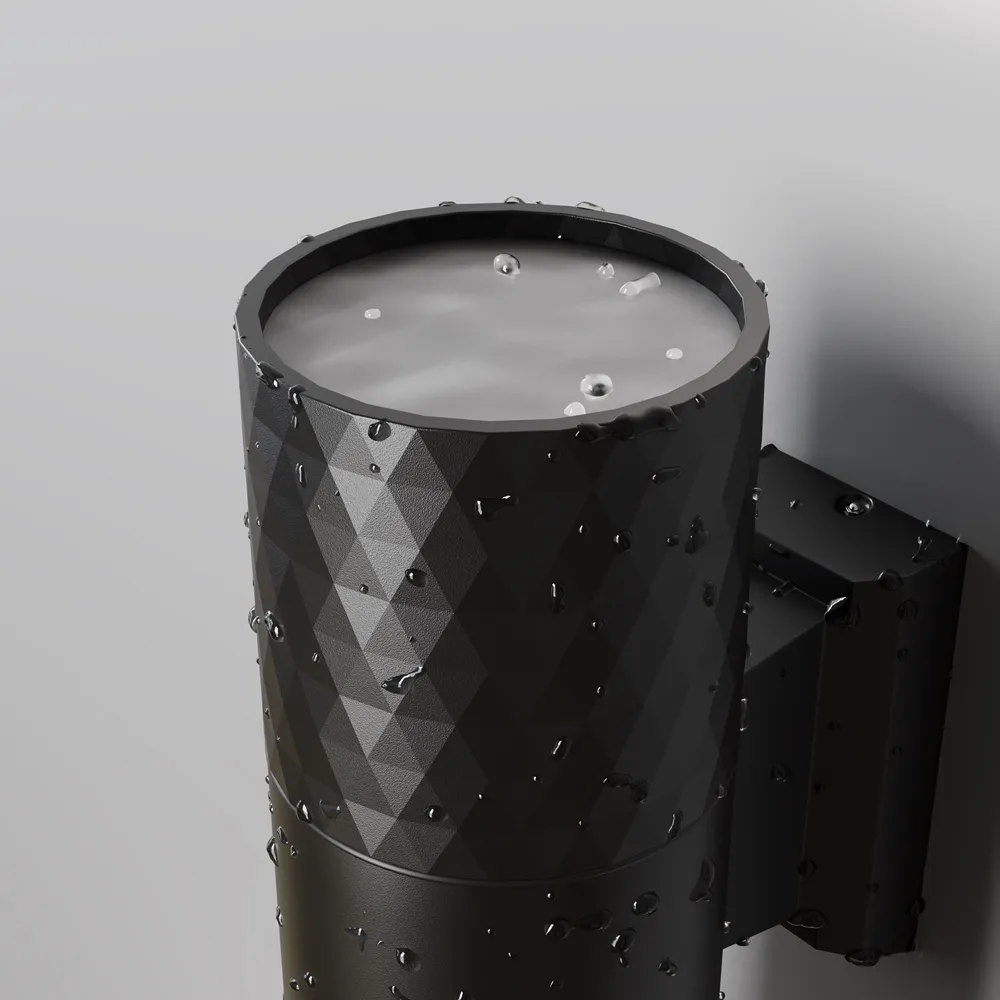 Уличный настенный светильник Outdoor O583WL-02B