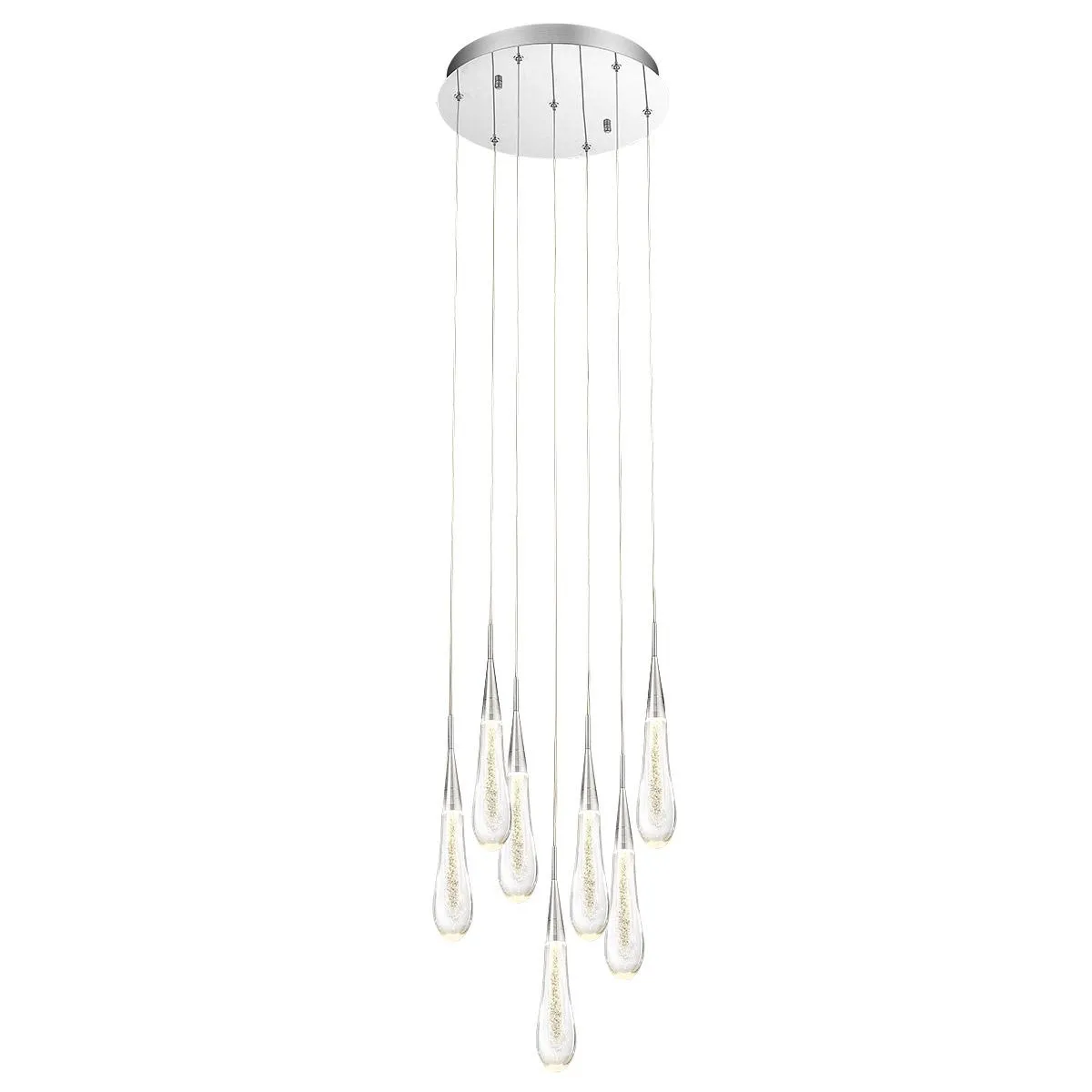 Светильник подвесной Delight Collection Pour P98036-7 silver