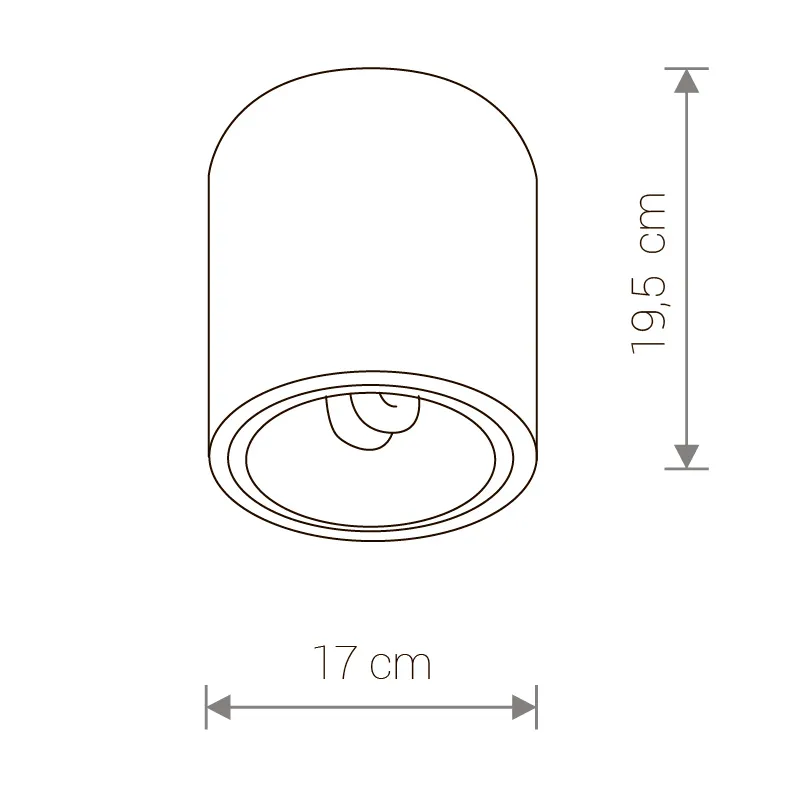 Светильник накладной Nowodvorski Downlight 4866
