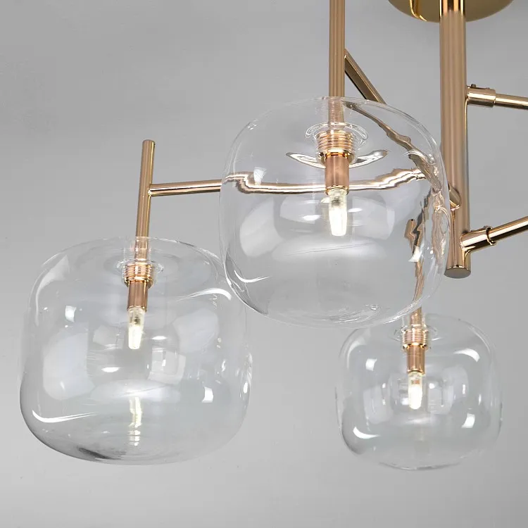 Светильник потолочный Eurosvet Jar 70128/5 золото