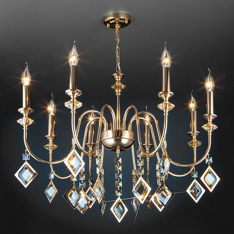 Светильник подвесной Eurosvet Telao 10120/8 золото