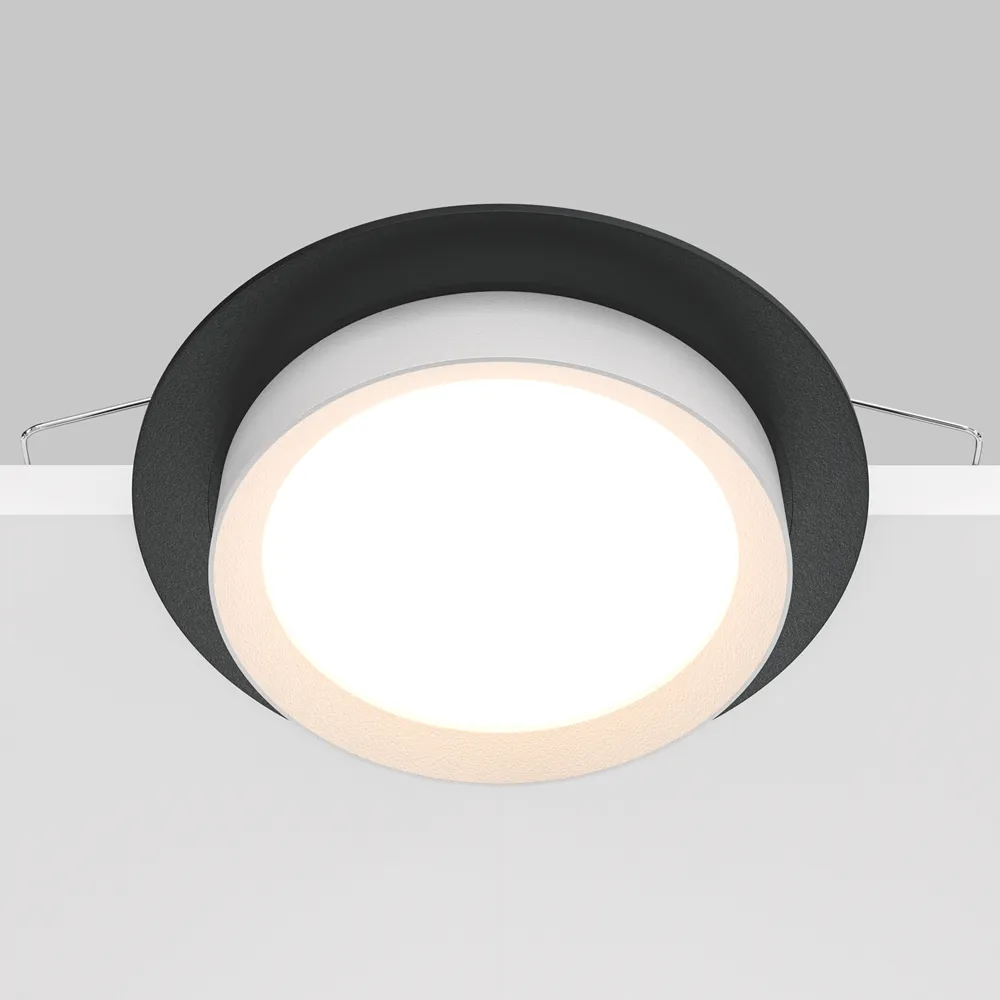 Встраиваемый светильник Maytoni Hoop DL086-GX53-RD-BW